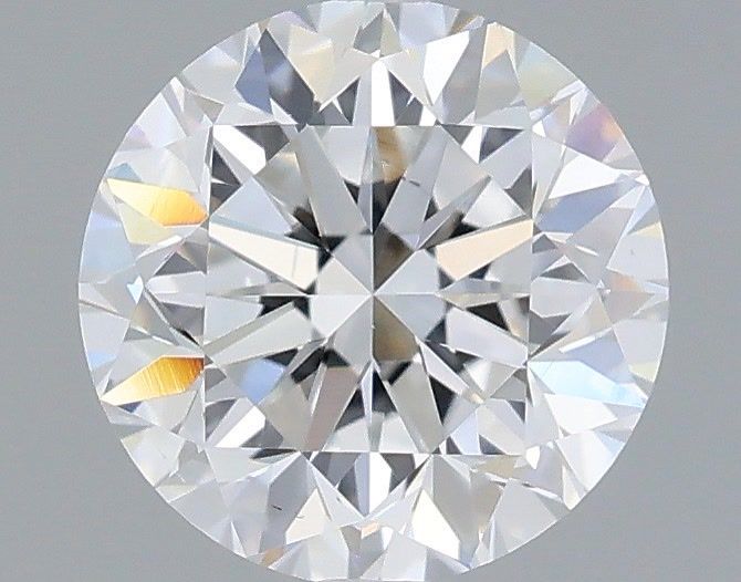 1.10 Carat Round Shaped, Very Good Cut, D Color, VS2 Clarity, IGI Certified Lab Grown Diamond