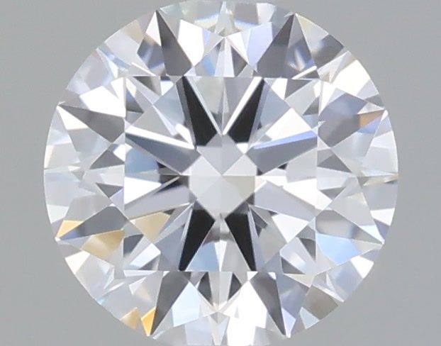 0.53 Carat Round Shaped, Ideal Cut, D Color, VS2 Clarity, IGI Certified Lab Grown Diamond