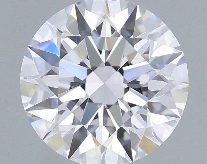 1.08 Carat Round Shaped, Ideal Cut, D Color, VVS2 Clarity, IGI Certified Lab Grown Diamond