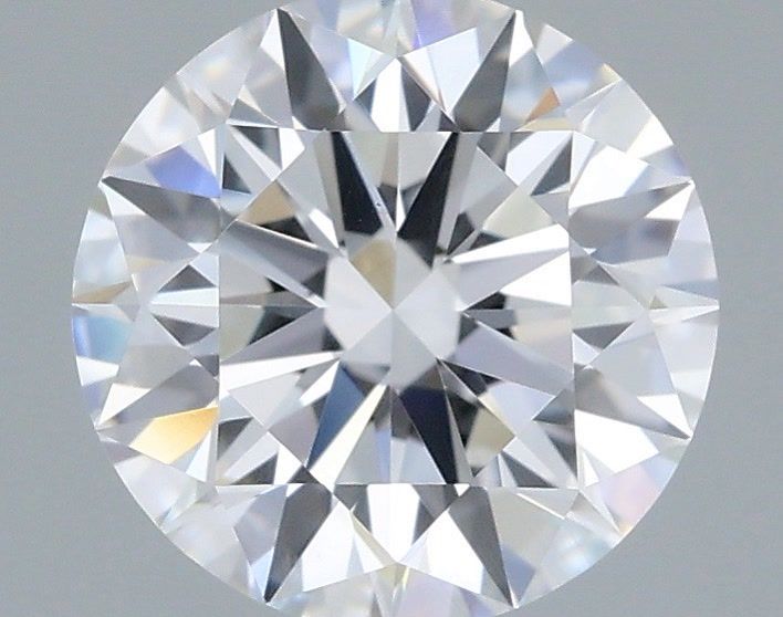 1.54 Carat Round Shaped, Ideal Cut, D Color, VS2 Clarity, IGI Certified Lab Grown Diamond