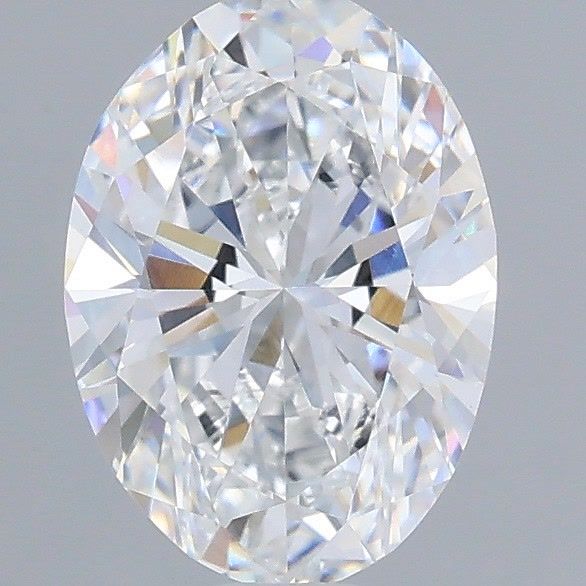 1.35 Carat Oval Shaped, Very Good Cut, D Color, VS1 Clarity, IGI Certified Lab Grown Diamond