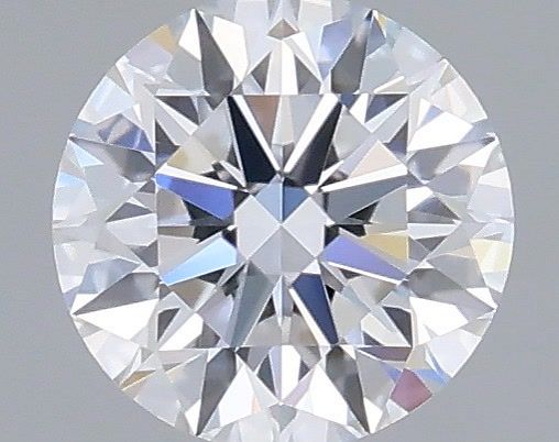0.33 Carat Round Shaped, Ideal Cut, D Color, VVS2 Clarity, IGI Certified Lab Grown Diamond