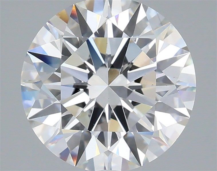3.09 Carat Round Shaped, Ideal Cut, E Color, VS2 Clarity, IGI Certified Lab Grown Diamond
