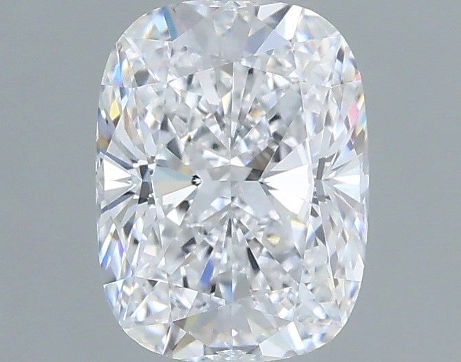 1.01 Carat Cushion Shaped, Ideal Cut, D Color, VVS2 Clarity, IGI Certified Lab Grown Diamond