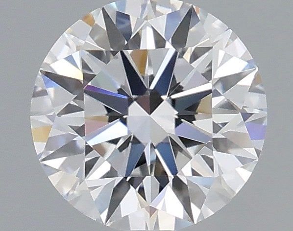 1.04 Carat Round Shaped, Ideal Cut, D Color, VVS2 Clarity, IGI Certified Lab Grown Diamond