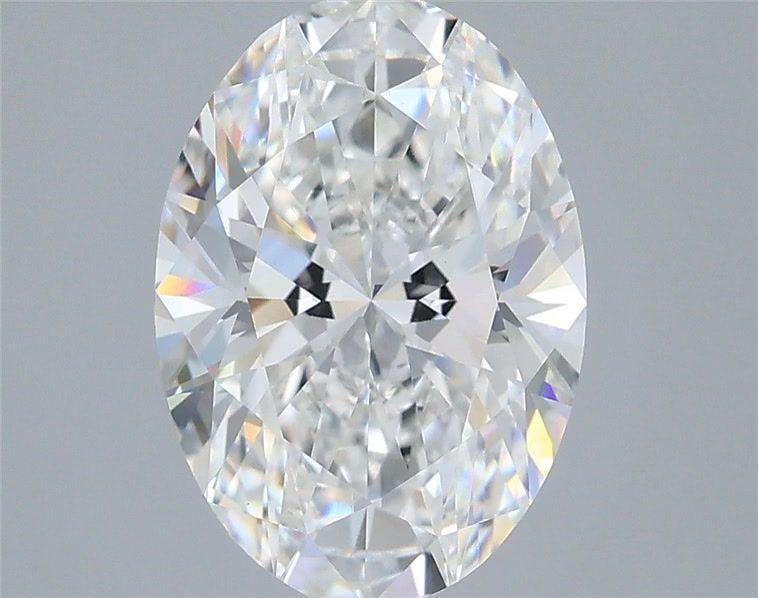 2.00 Carat Oval Shaped, Very Good Cut, E Color, VVS2 Clarity, IGI Certified Lab Grown Diamond