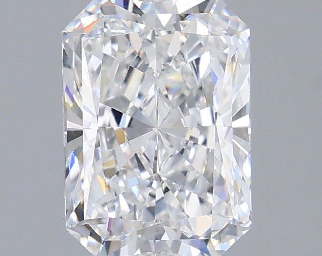 1.53 Carat Radiant Shaped, Very Good Cut, D Color, VVS1 Clarity, IGI Certified Lab Grown Diamond