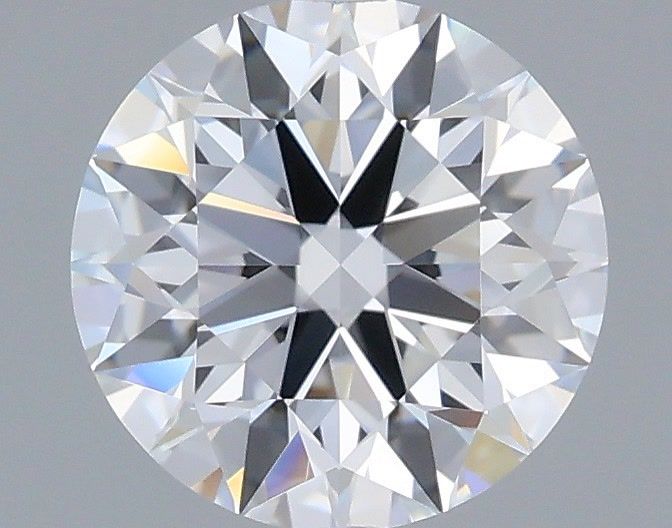 1.04 Carat Round Shaped, Ideal Cut, D Color, VVS2 Clarity, IGI Certified Lab Grown Diamond