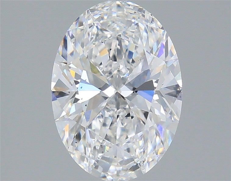 2.10 Carat Oval Shaped, Ideal Cut, D Color, VS2 Clarity, IGI Certified Lab Grown Diamond
