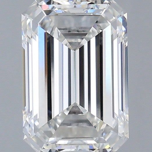 1.60 Carat Emerald Shaped, Excellent Cut, E Color, VVS2 Clarity, IGI Certified Lab Grown Diamond