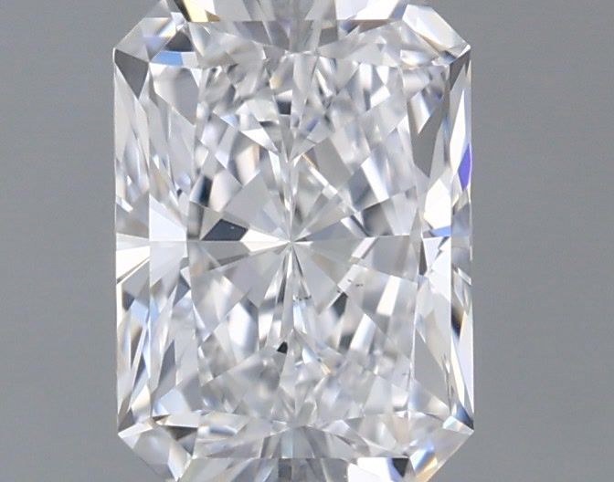 0.99 Carat Radiant Shaped, Excellent Cut, D Color, VVS2 Clarity, IGI Certified Lab Grown Diamond