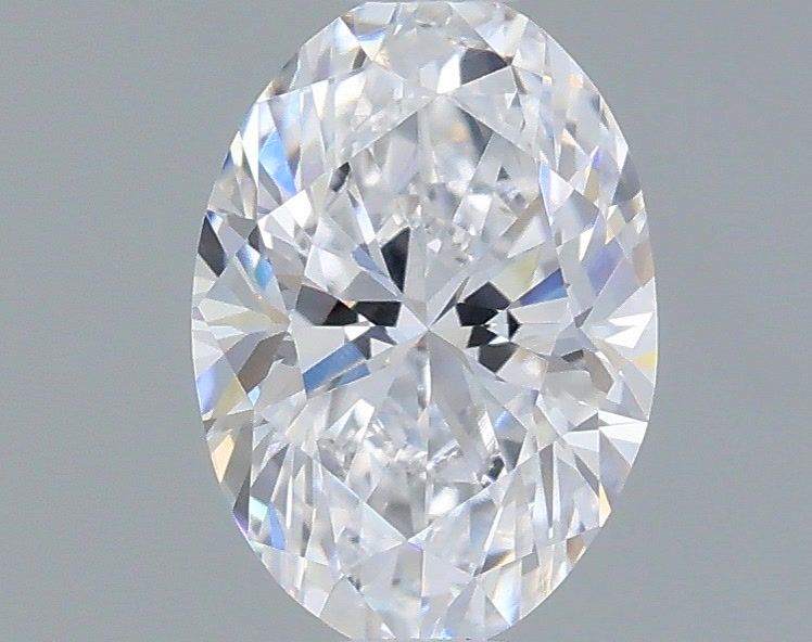 0.56 Carat Oval Shaped, Very Good Cut, D Color, VS1 Clarity, IGI Certified Lab Grown Diamond