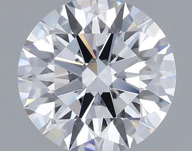 1.07 Carat Round Shaped, Ideal Cut, D Color, VVS2 Clarity, IGI Certified Lab Grown Diamond