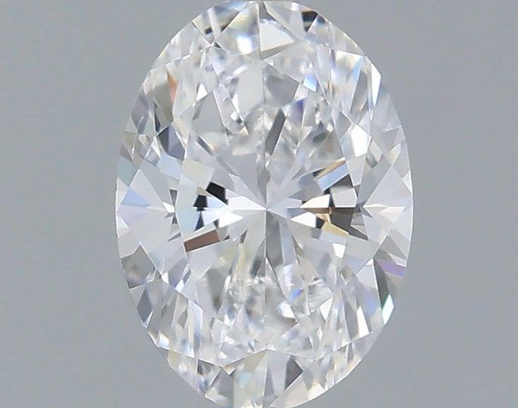0.55 Carat Oval Shaped, Very Good Cut, D Color, VS1 Clarity, IGI Certified Lab Grown Diamond