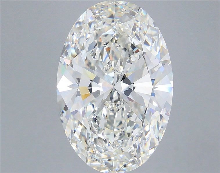 8.03 Carat Oval Shaped, Very Good Cut, G Color, VVS2 Clarity, IGI Certified Lab Grown Diamond