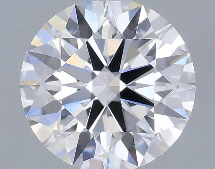 0.49 Carat Round Shaped, Ideal Cut, D Color, VS2 Clarity, IGI Certified Lab Grown Diamond