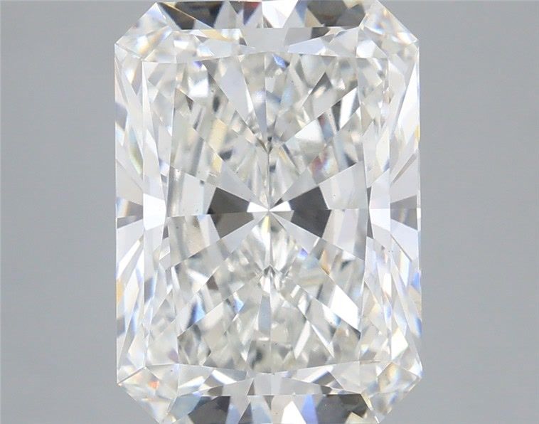 5.10 Carat Radiant Shaped, Ideal Cut, G Color, VS1 Clarity, IGI Certified Lab Grown Diamond