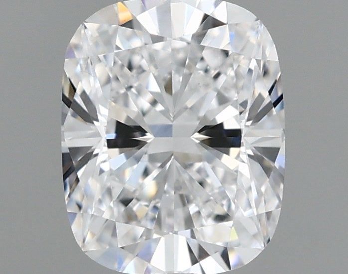 1.01 Carat Cushion Shaped, Ideal Cut, D Color, VVS2 Clarity, IGI Certified Lab Grown Diamond