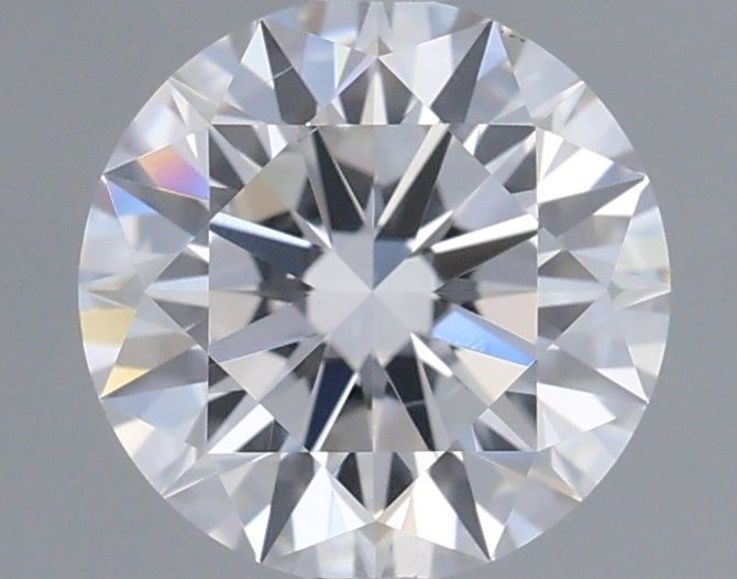 0.71 Carat Round Shaped, Ideal Cut, D Color, VS2 Clarity, IGI Certified Lab Grown Diamond