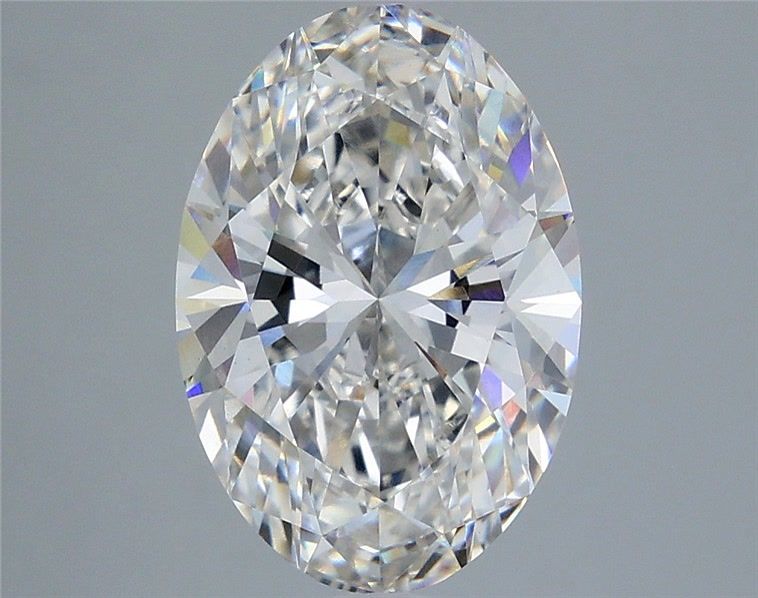 4.01 Carat Oval Shaped, Ideal Cut, G Color, VVS2 Clarity, IGI Certified Lab Grown Diamond
