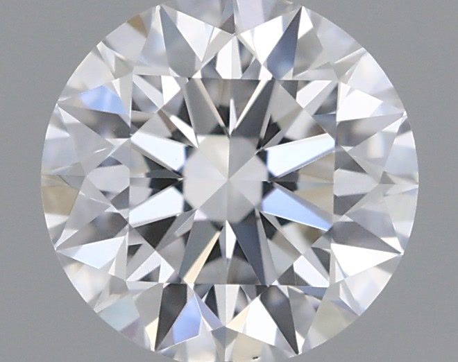0.62 Carat Round Shaped, Ideal Cut, D Color, VS1 Clarity, IGI Certified Lab Grown Diamond