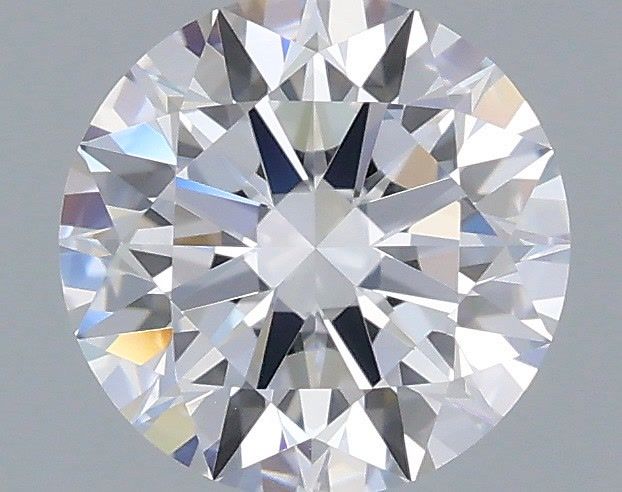 1.07 Carat Round Shaped, Ideal Cut, D Color, VVS2 Clarity, IGI Certified Lab Grown Diamond