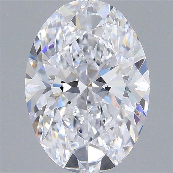 1.63 Carat Oval Shaped, Very Good Cut, D Color, VVS2 Clarity, IGI Certified Lab Grown Diamond