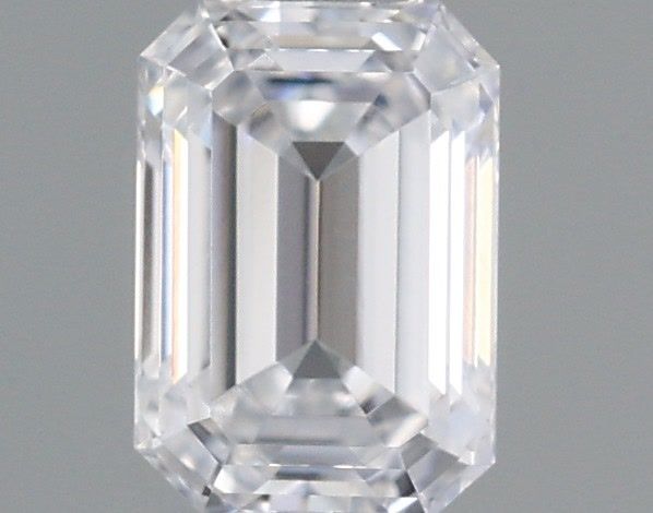 0.31 Carat Emerald Shaped, Ideal Cut, D Color, VVS1 Clarity, IGI Certified Lab Grown Diamond