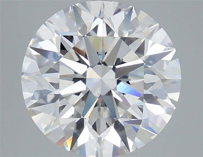 5.06 Carat Round Shaped, Excellent Cut, F Color, VS1 Clarity, IGI Certified Lab Grown Diamond