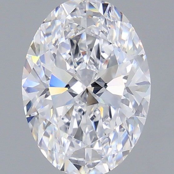 1.54 Carat Oval Shaped, Very Good Cut, D Color, VVS1 Clarity, IGI Certified Lab Grown Diamond