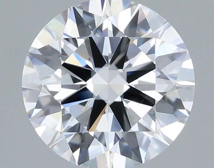 1.71 Carat Round Shaped, Ideal Cut, F Color, VVS2 Clarity, IGI Certified Lab Grown Diamond