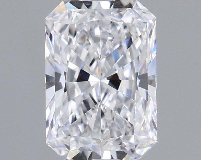 0.97 Carat Radiant Shaped, Ideal Cut, D Color, VVS1 Clarity, IGI Certified Lab Grown Diamond