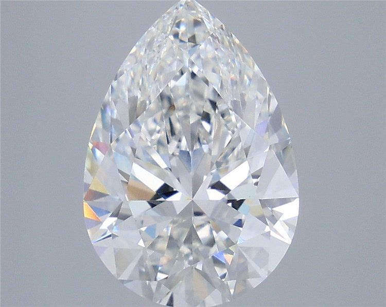 4.20 Carat Pear Shaped, Very Good Cut, E Color, VVS2 Clarity, IGI Certified Lab Grown Diamond