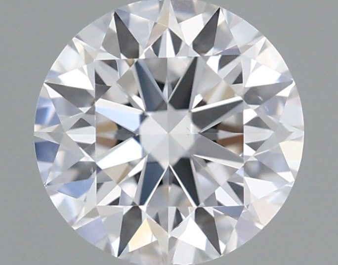 0.60 Carat Round Shaped, Excellent Cut, D Color, VS2 Clarity, IGI Certified Lab Grown Diamond