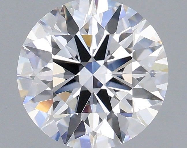 1.34 Carat Round Shaped, Ideal Cut, D Color, VVS2 Clarity, IGI Certified Lab Grown Diamond