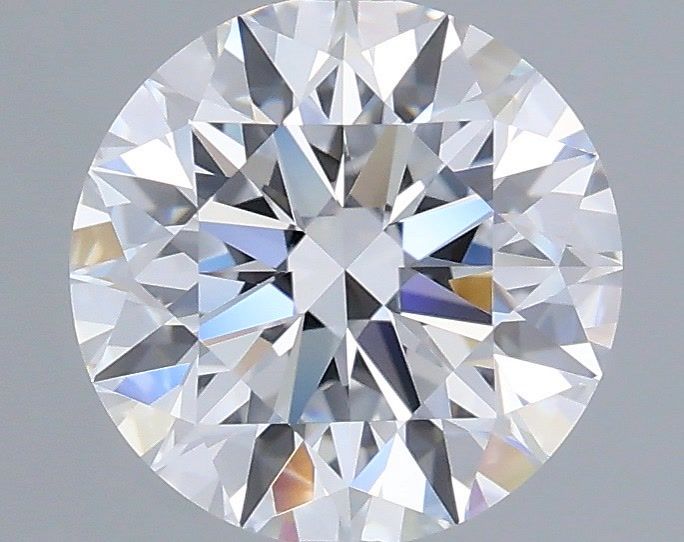 1.55 Carat Round Shaped, Ideal Cut, D Color, FL Clarity, IGI Certified Lab Grown Diamond
