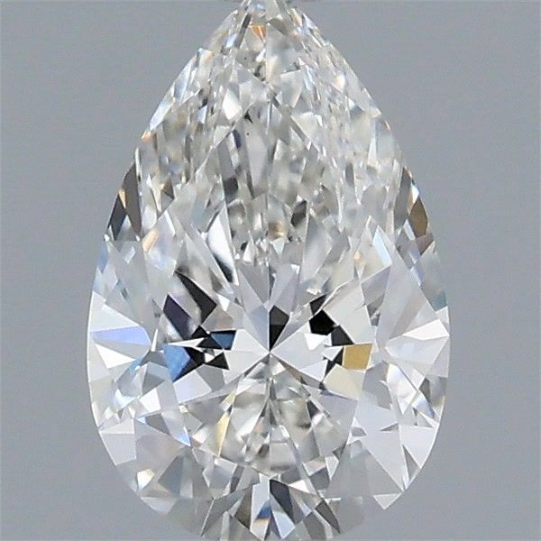 1.01 Carat Pear Shaped, Ideal Cut, F Color, VVS2 Clarity, IGI Certified Lab Grown Diamond