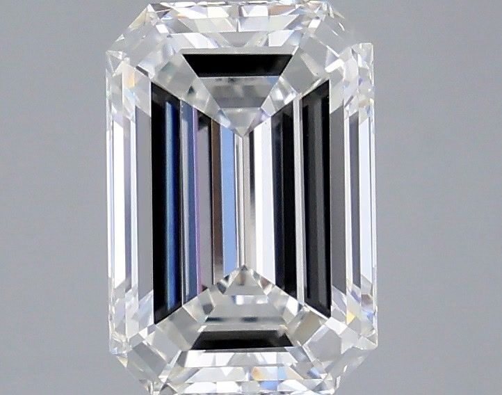 2.58 Carat Emerald Shaped, Ideal Cut, F Color, VS1 Clarity, IGI Certified Lab Grown Diamond