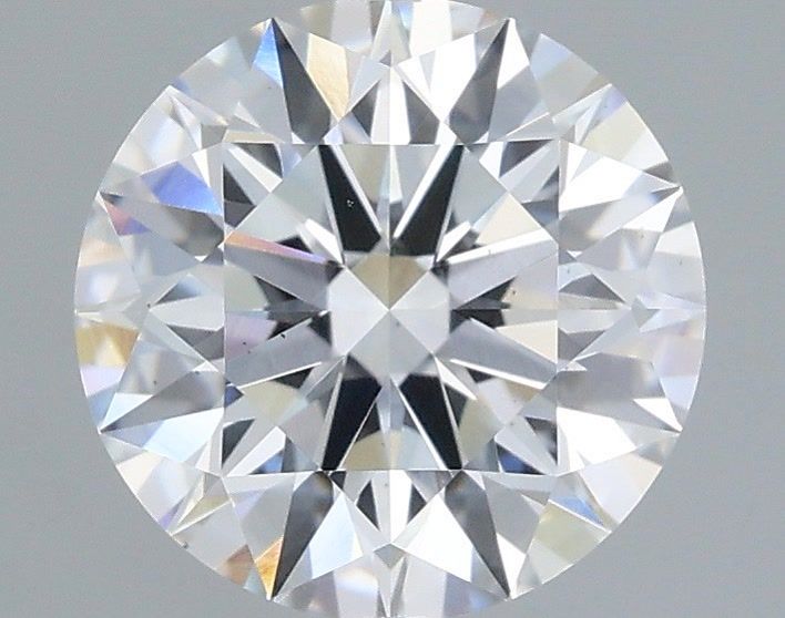 1.58 Carat Round Shaped, Ideal Cut, D Color, VS2 Clarity, IGI Certified Lab Grown Diamond