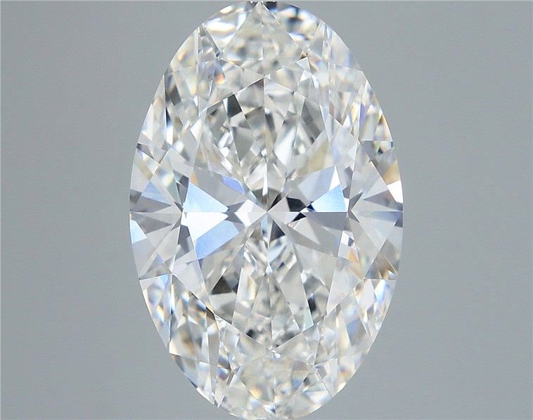 7.03 Carat Oval Shaped, Very Good Cut, F Color, VS1 Clarity, IGI Certified Lab Grown Diamond