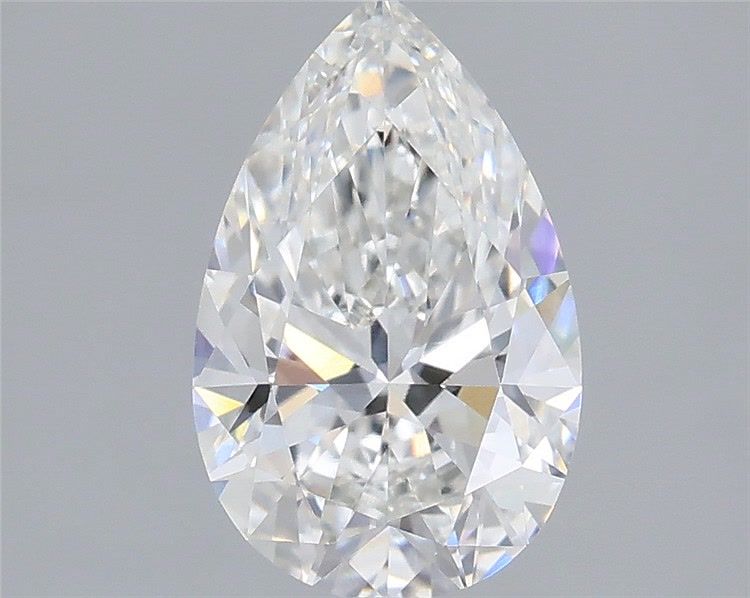 1.44 Carat Pear Shaped, Very Good Cut, F Color, VVS2 Clarity, IGI Certified Lab Grown Diamond