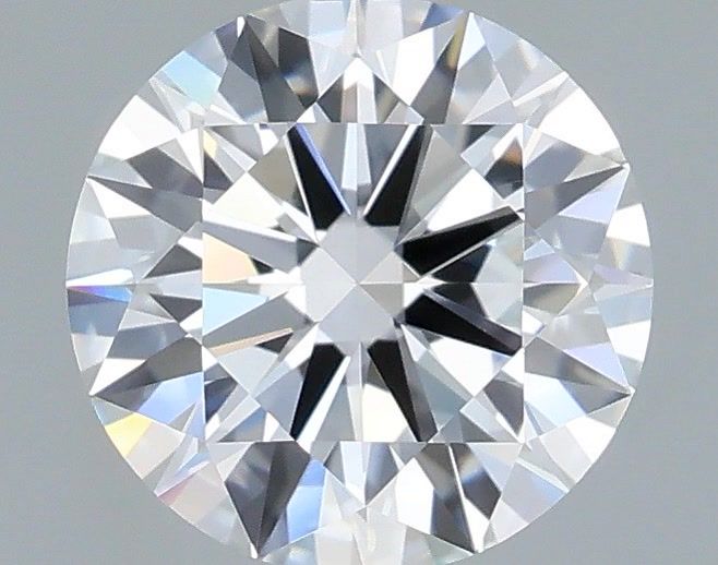 1.03 Carat Round Shaped, Ideal Cut, D Color, VVS2 Clarity, IGI Certified Lab Grown Diamond