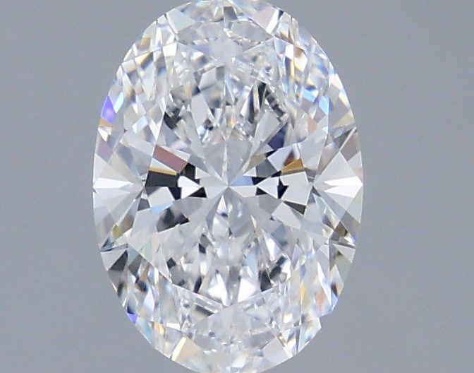 1.45 Carat Oval Shaped, Very Good Cut, D Color, VVS2 Clarity, IGI Certified Lab Grown Diamond