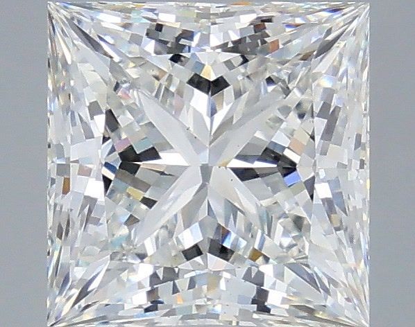 3.30 Carat Princess Shaped, Ideal Cut, G Color, VS2 Clarity, IGI Certified Lab Grown Diamond