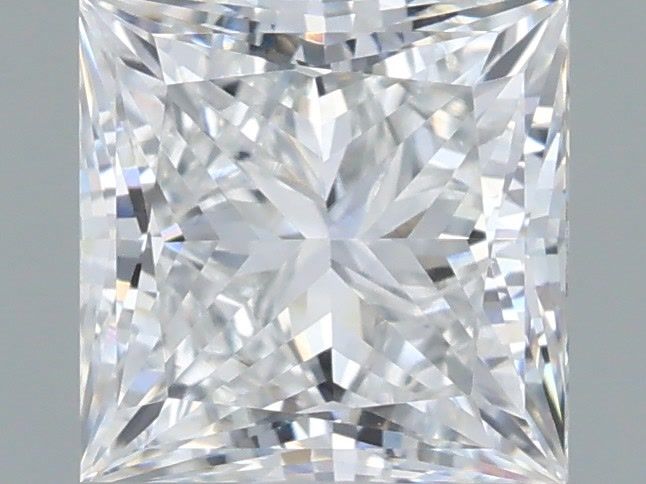 1.05 Carat Princess Shaped, Very Good Cut, E Color, VVS2 Clarity, IGI Certified Lab Grown Diamond