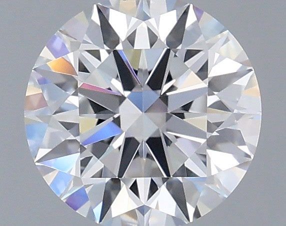 1.06 Carat Round Shaped, Ideal Cut, D Color, VVS2 Clarity, IGI Certified Lab Grown Diamond