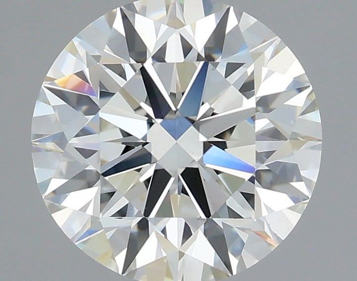 2.01 Carat Round Shaped, Ideal Cut, H Color, VVS2 Clarity, IGI Certified Lab Grown Diamond