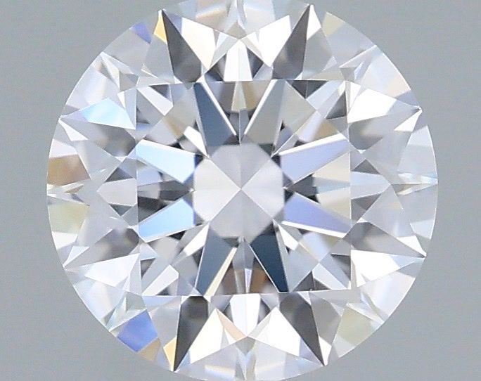 1.08 Carat Round Shaped, Ideal Cut, D Color, VVS2 Clarity, IGI Certified Lab Grown Diamond