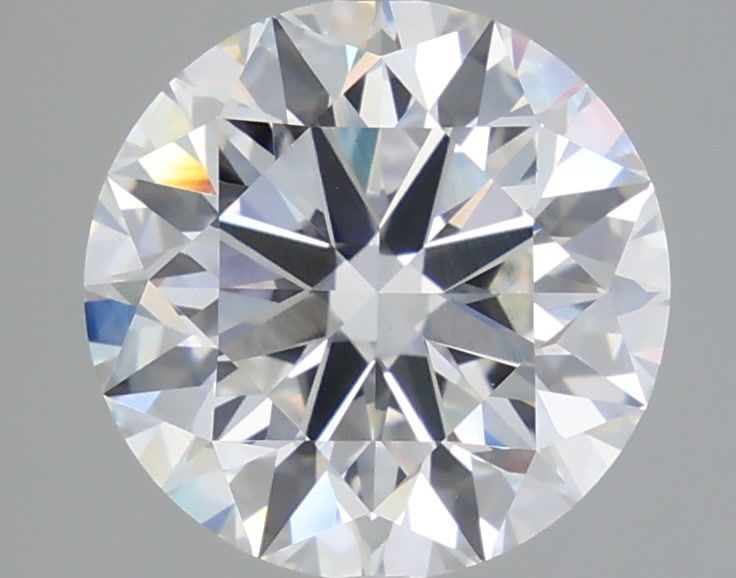 4.10 Carat Round Shaped, Excellent Cut, F Color, VVS2 Clarity, IGI Certified Lab Grown Diamond