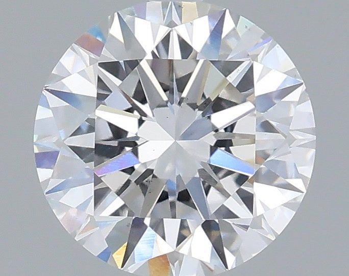 2.03 Carat Round Shaped, Excellent Cut, E Color, VS2 Clarity, IGI Certified Lab Grown Diamond
